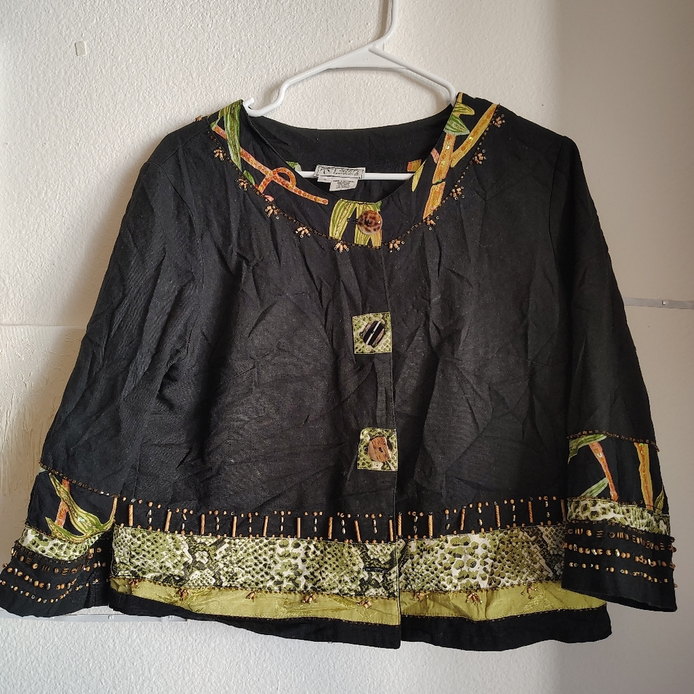 6. FAITH Resortwear Jacket S/M ptp 20"